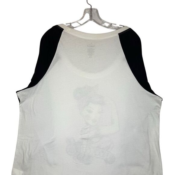 TORRID White Breast Cancer Awareness Classic Tee Plus Size 2 Raglan 3/4 Sleeve - Picture 5 of 8